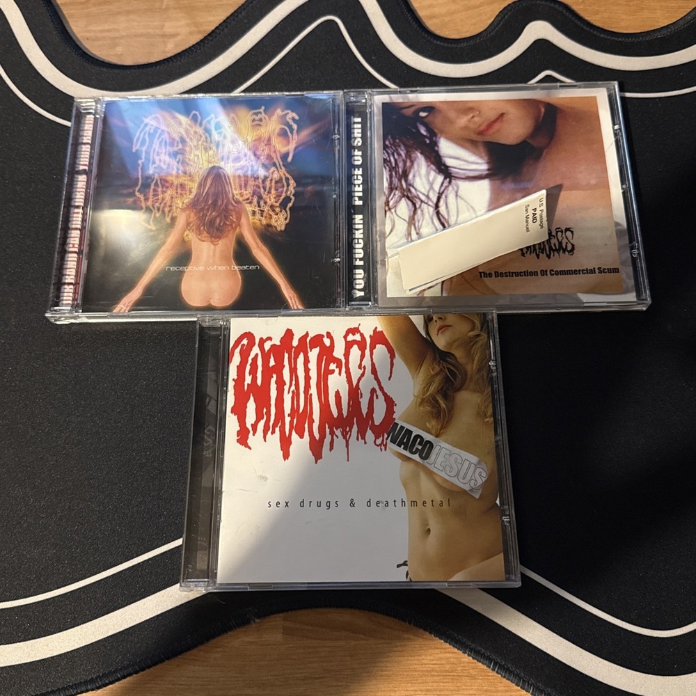 Waco Jesus The Destruction Of Commercial Scum 1999 CD Lot Of 3